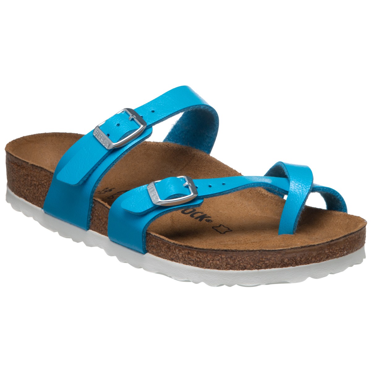 

Шлепанцы ортопедические женские Mayari (1008842N), BIRKENSTOCK, Голубой