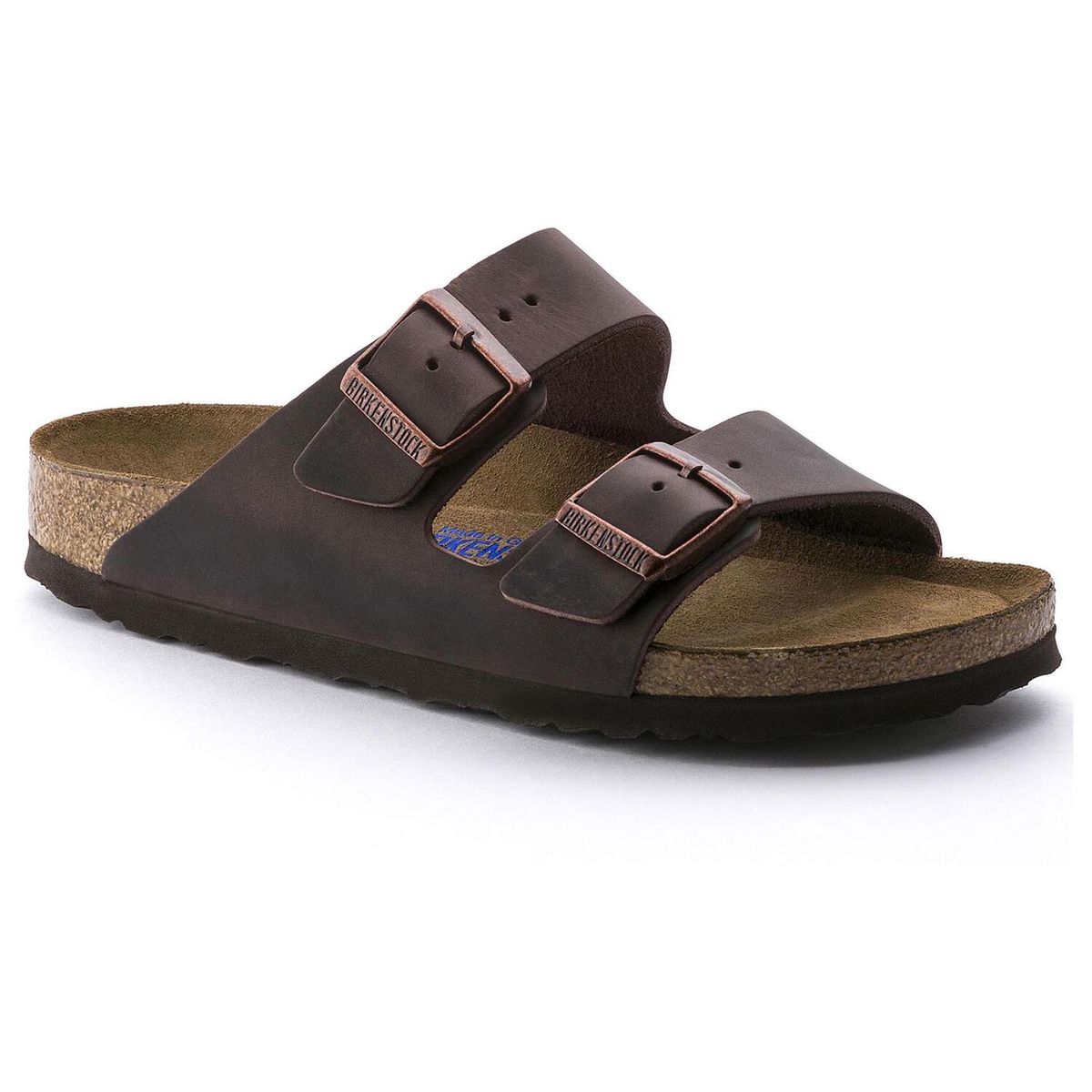 

Шлепанцы ортопедические Arizona (452761S/452763N) мягкая стелька, BIRKENSTOCK, Коричневый