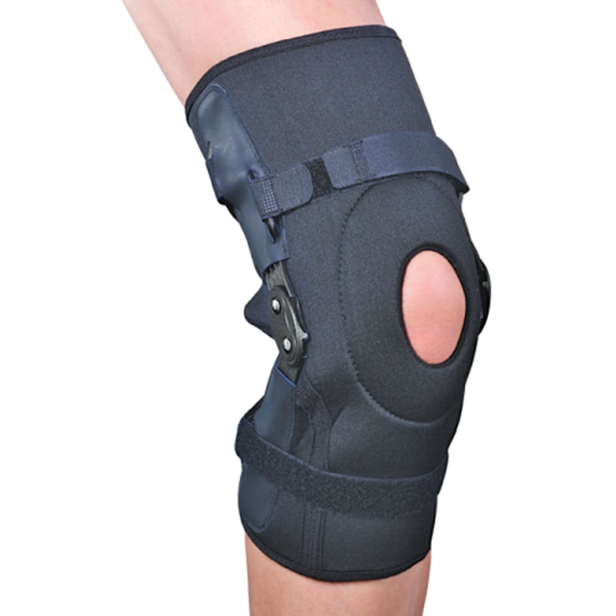 Бандаж на колено ортопедический с полицентрическими шарнирами RKN-202