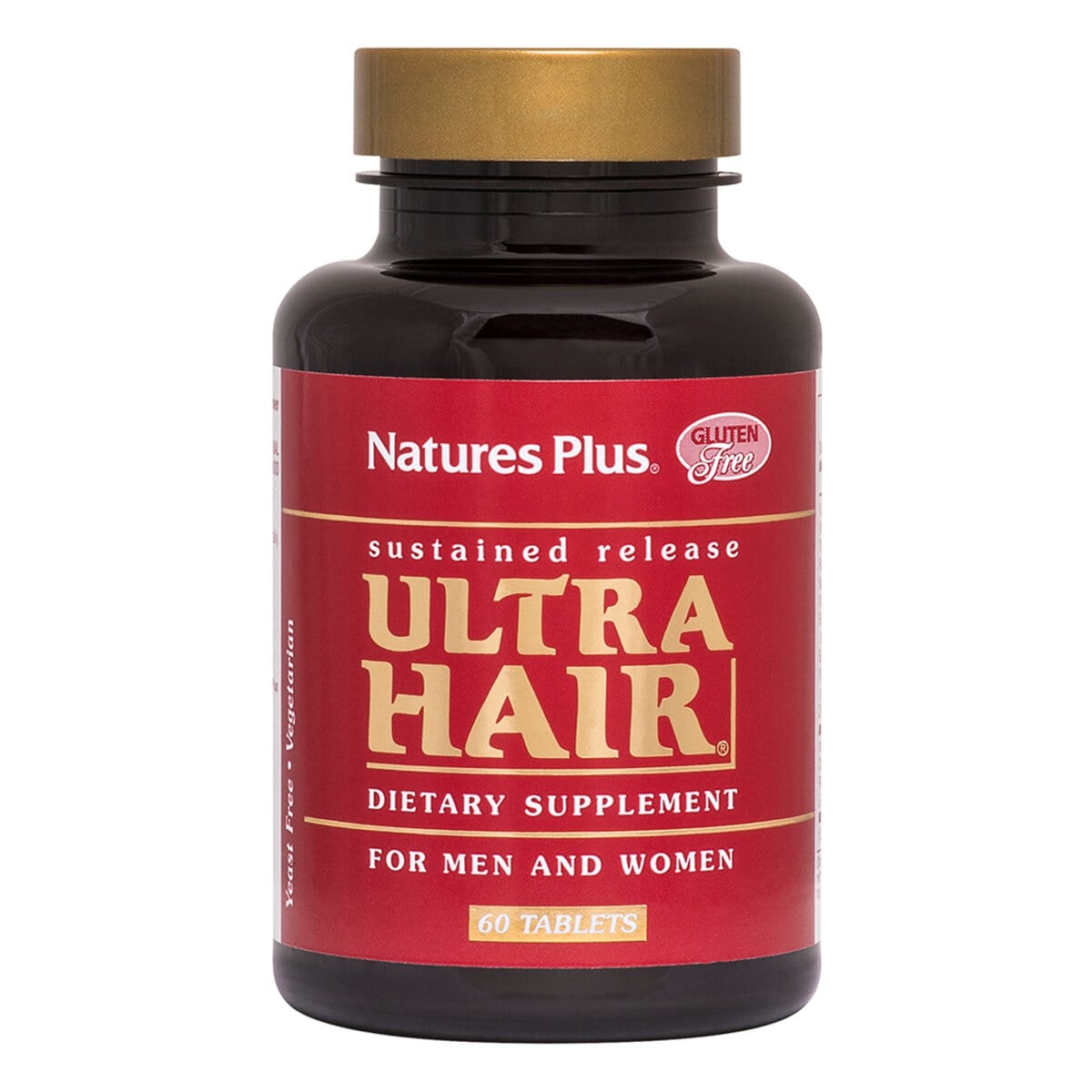 ᐈ Комплекс для Роста Оздоровления Волос для Мужчин и Женщин, Ultra Hair  Sustained Release, Natures Plus, 60 таблеток — купить в Орто-Лайн