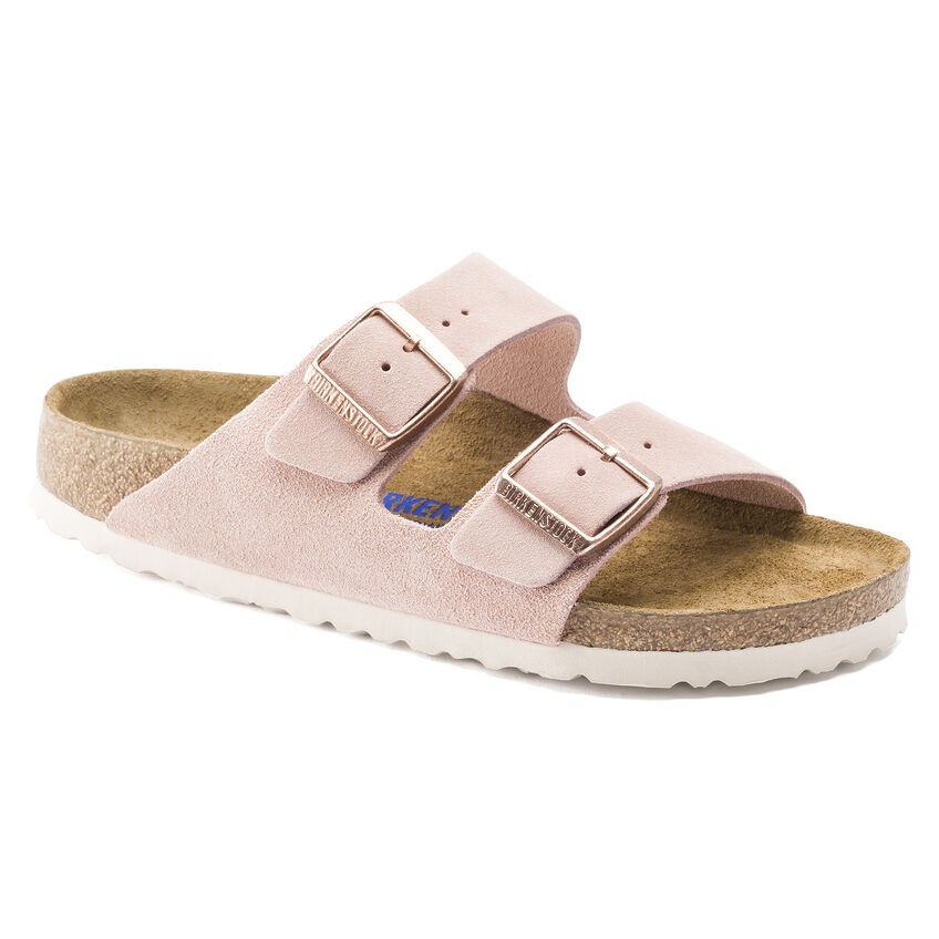 

Шлепанцы ортопедические Arizona (1015891R) мягкая стелька, BIRKENSTOCK, Розовый