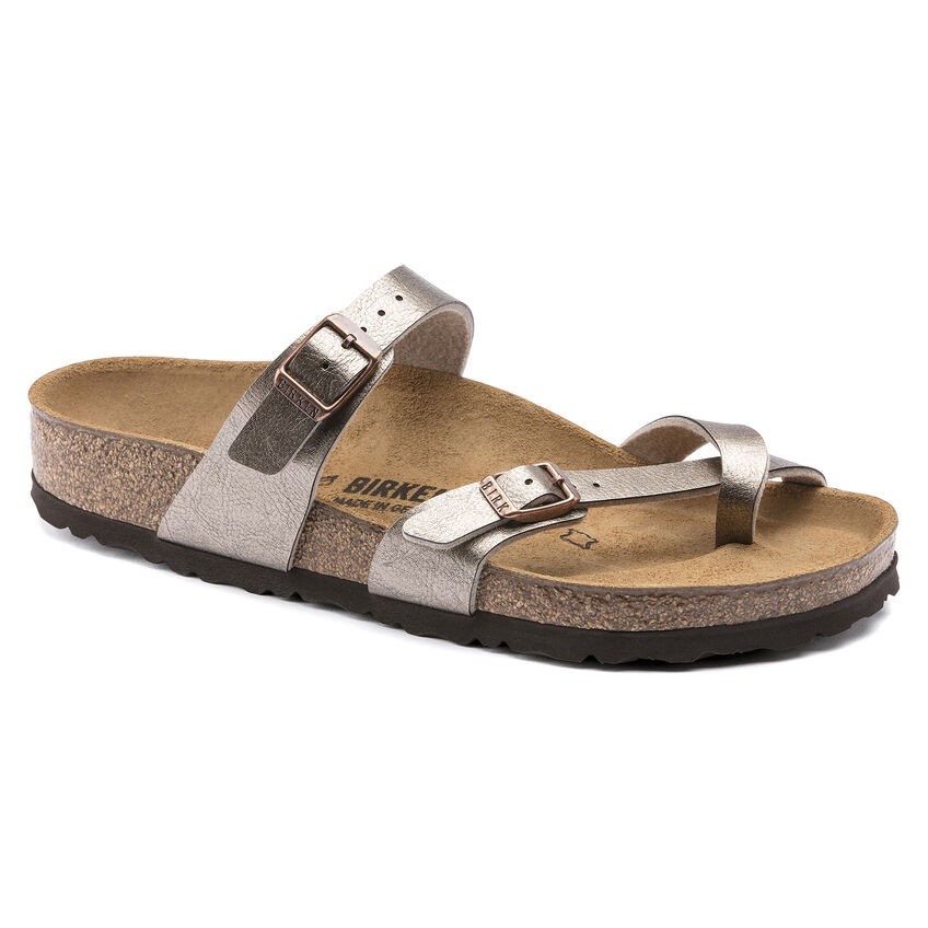 

Шлепанцы ортопедические Mayari (1016409N), BIRKENSTOCK, Серебристый