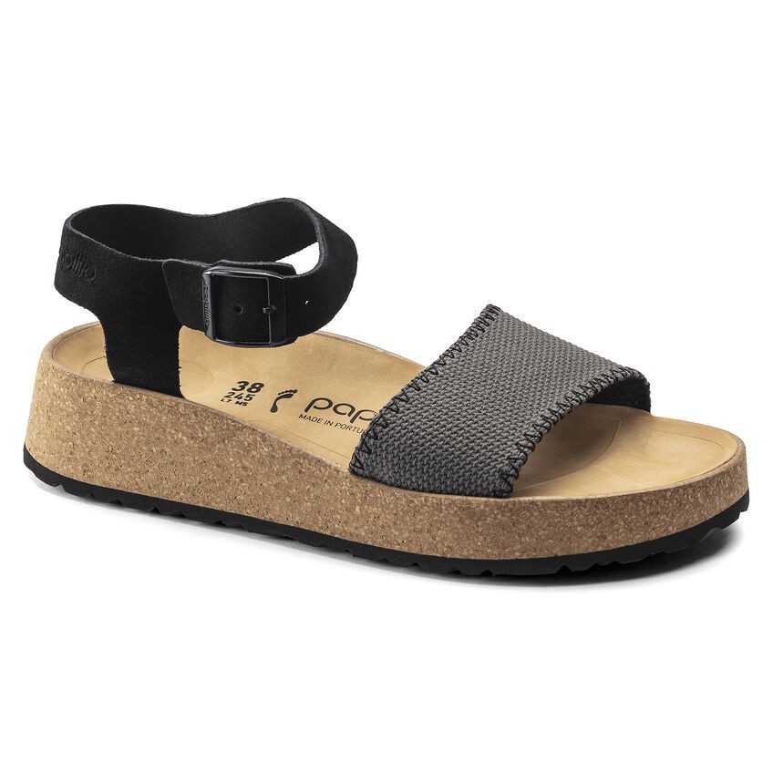 

Босоножки ортопедические Glenda Papillio (1019552N), BIRKENSTOCK, Черный